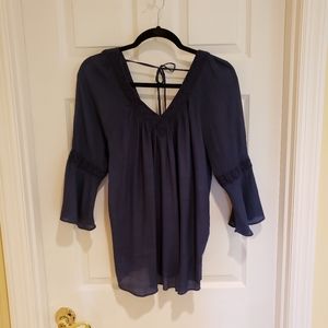 Navy Blouse